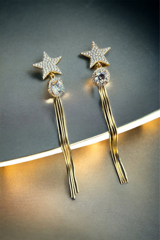 Golden Star Küpe