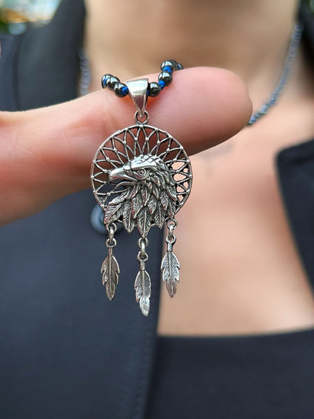 Eagle Dreamcatcher Kolye