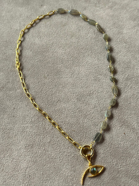 Labradorite Eye Kolye