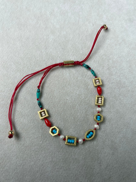 Sacred Blue Alloy Bileklikler