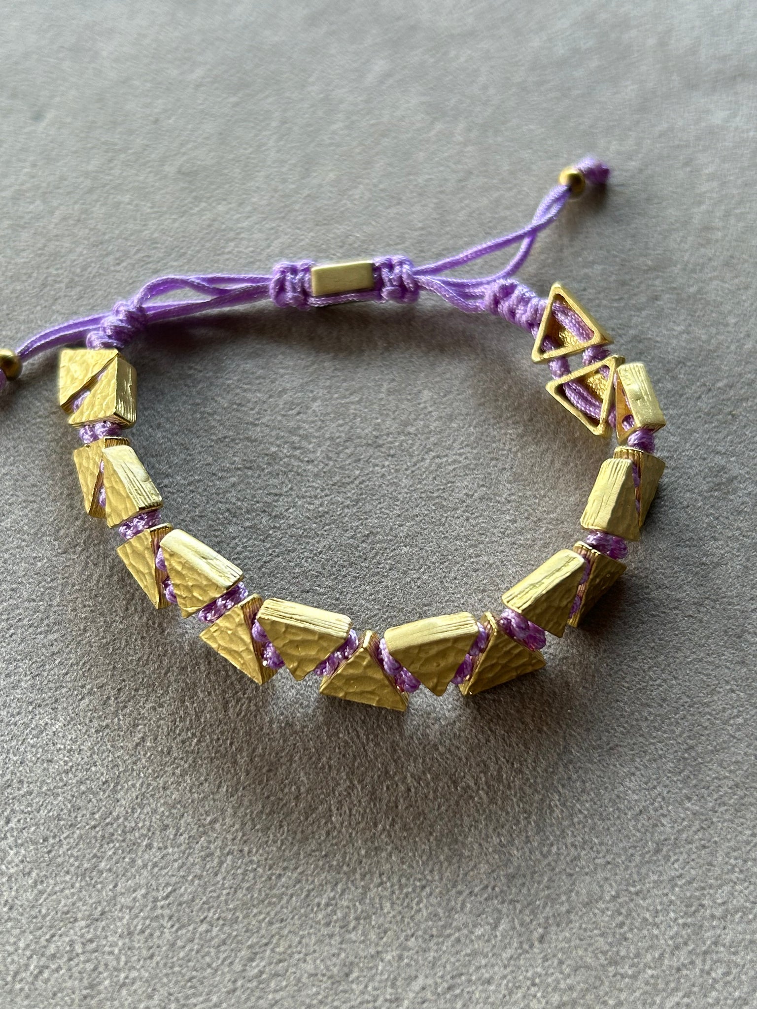 Alloy Üçgen Dövme Bileklik