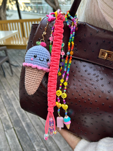 Icecream Knot Charm