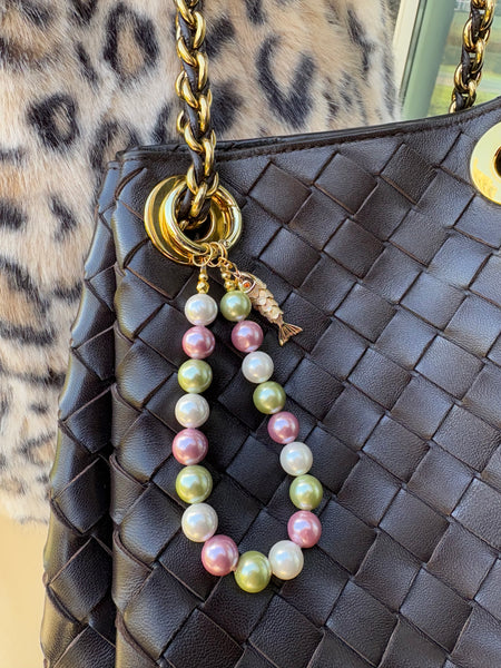 Pearl&Fish Charm