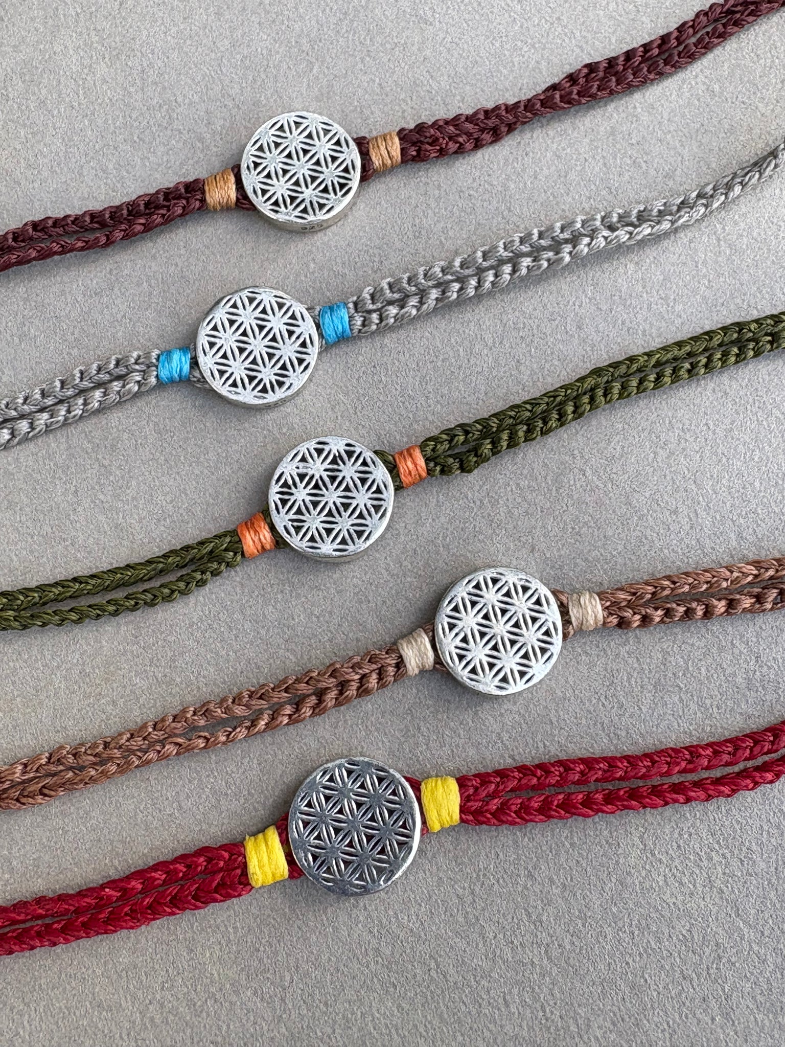 Yaşam Çiçeği Knot Bileklik