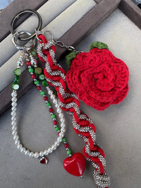 Red Rose Charm