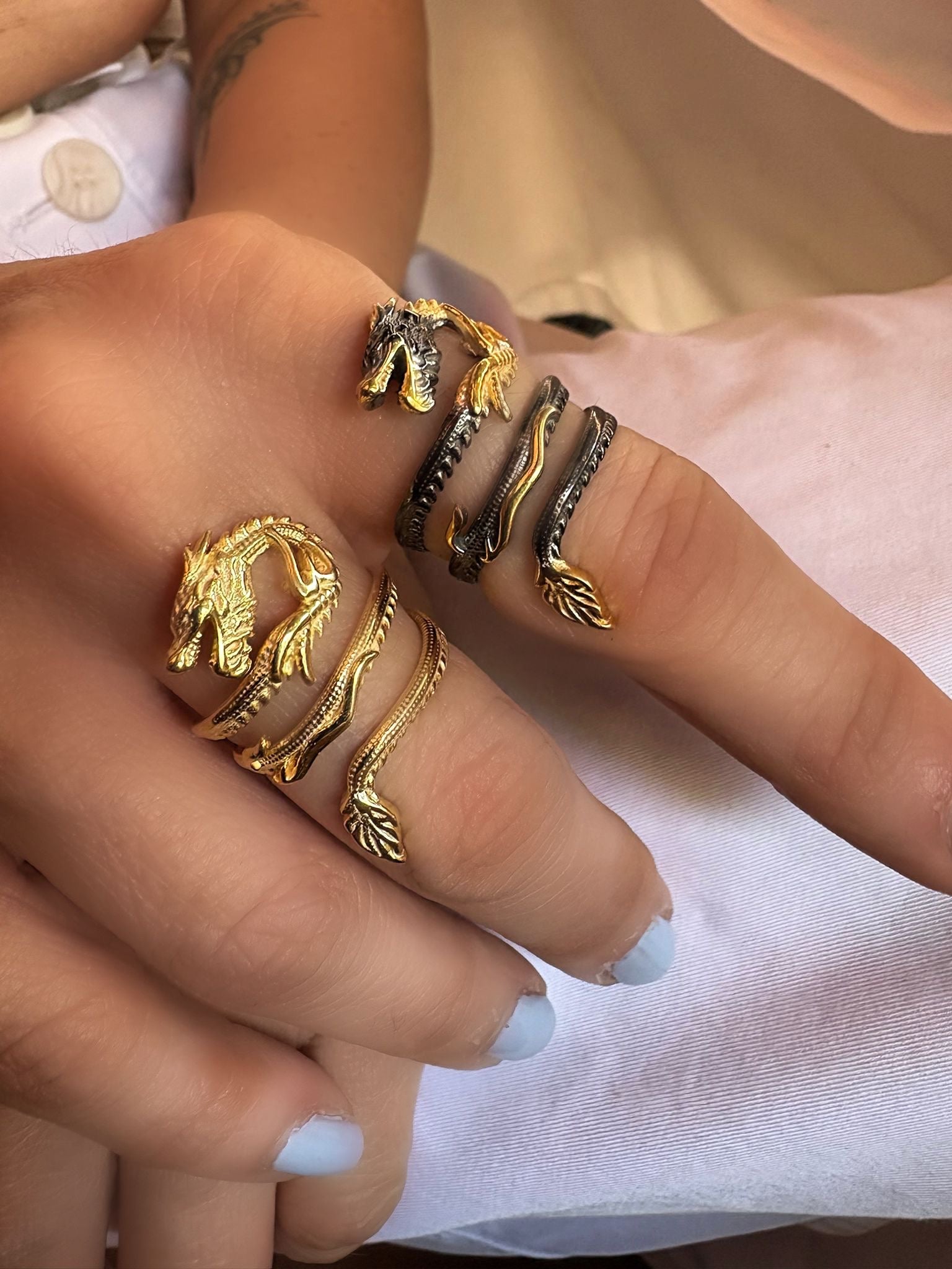 Dragon Twirl Yüzük