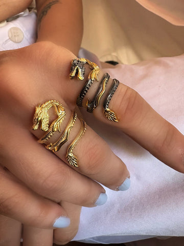 Dragon Twirl Yüzük