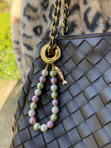 Pearl&Fish Charm