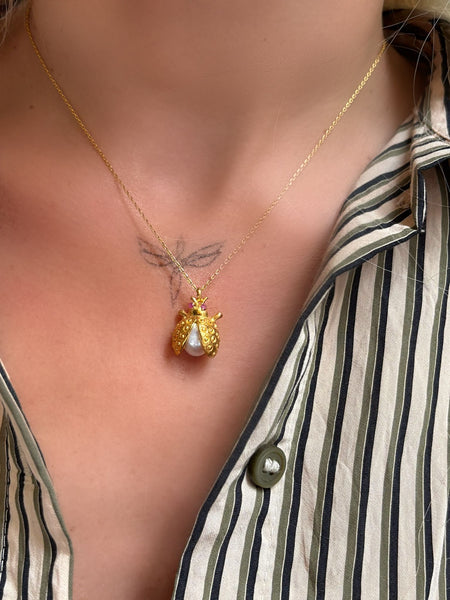 Pearly Summer Vibes Kolye