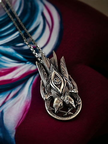 Hugin & Munin Kolye