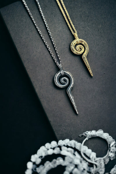 Spiral Sembol Kolye