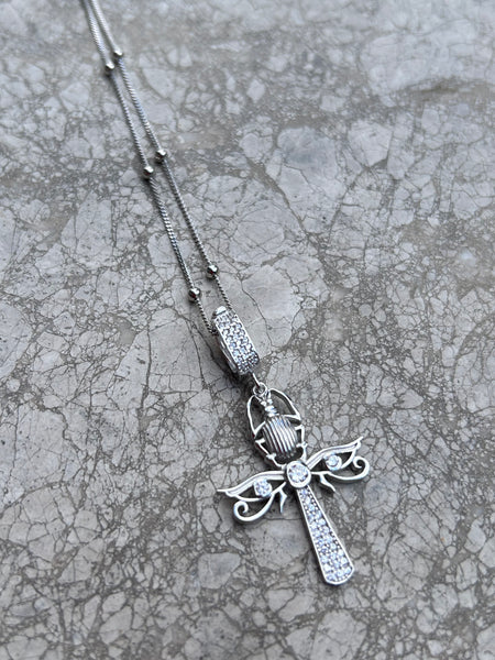 Scarab Ankh Kolye