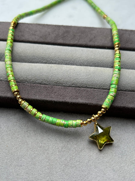 Rainbow Star Kolye