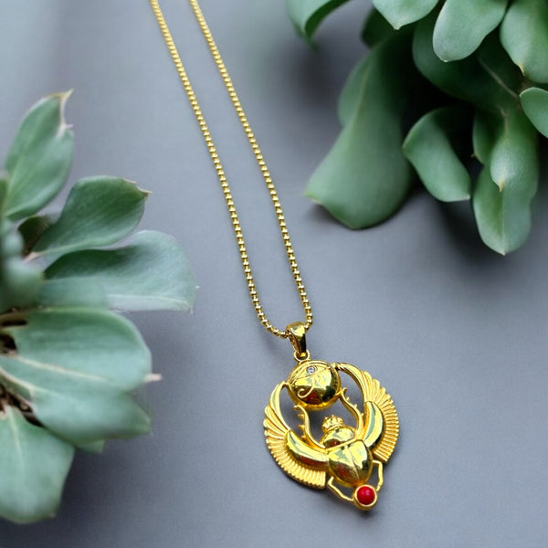 Golden Scarab Kolye