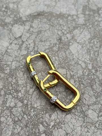Golden Lock Küpe