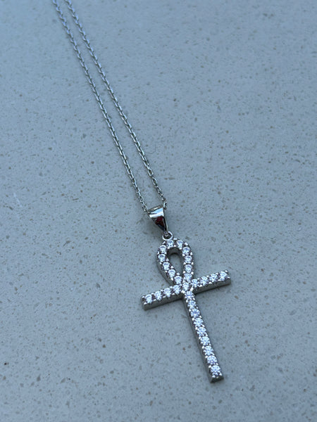 Zirkon Ankh Kolye
