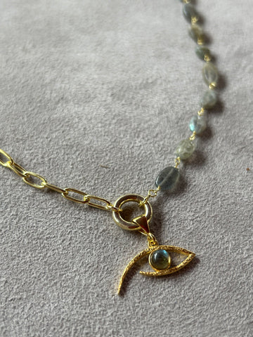 Labradorite Eye Kolye