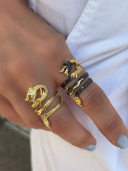 Dragon Twirl Yüzük