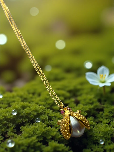 Pearly Summer Vibes Kolye