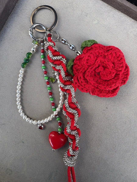 Red Rose Charm