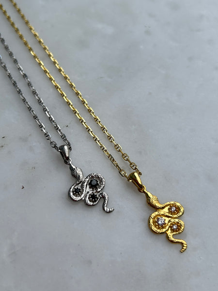 Tria Serpent Kolye