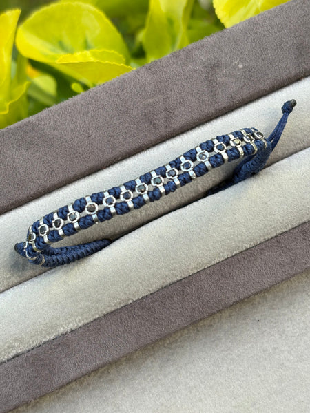 Stony Dot Erkek Makrome Bileklik