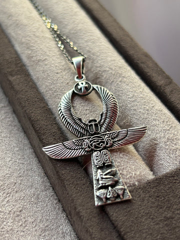 Ankh & Isis Kolye
