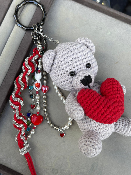 Red Twist Charm