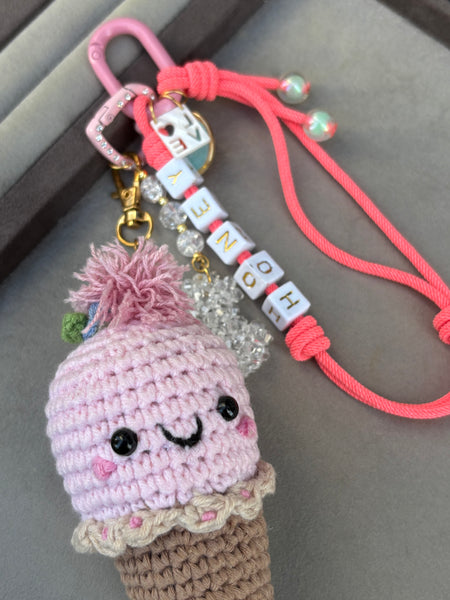Pink Icecream Charm