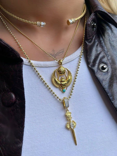 Golden Scarab Kolye