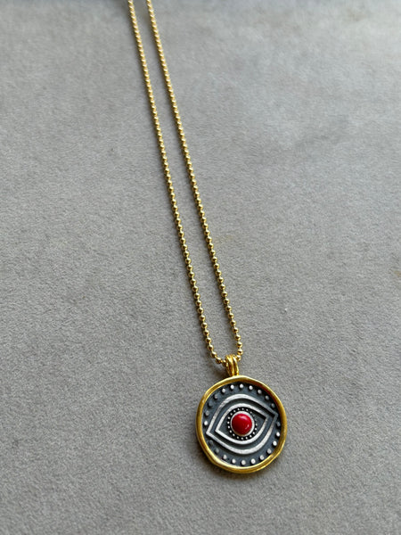 Enamel Eye Kolye
