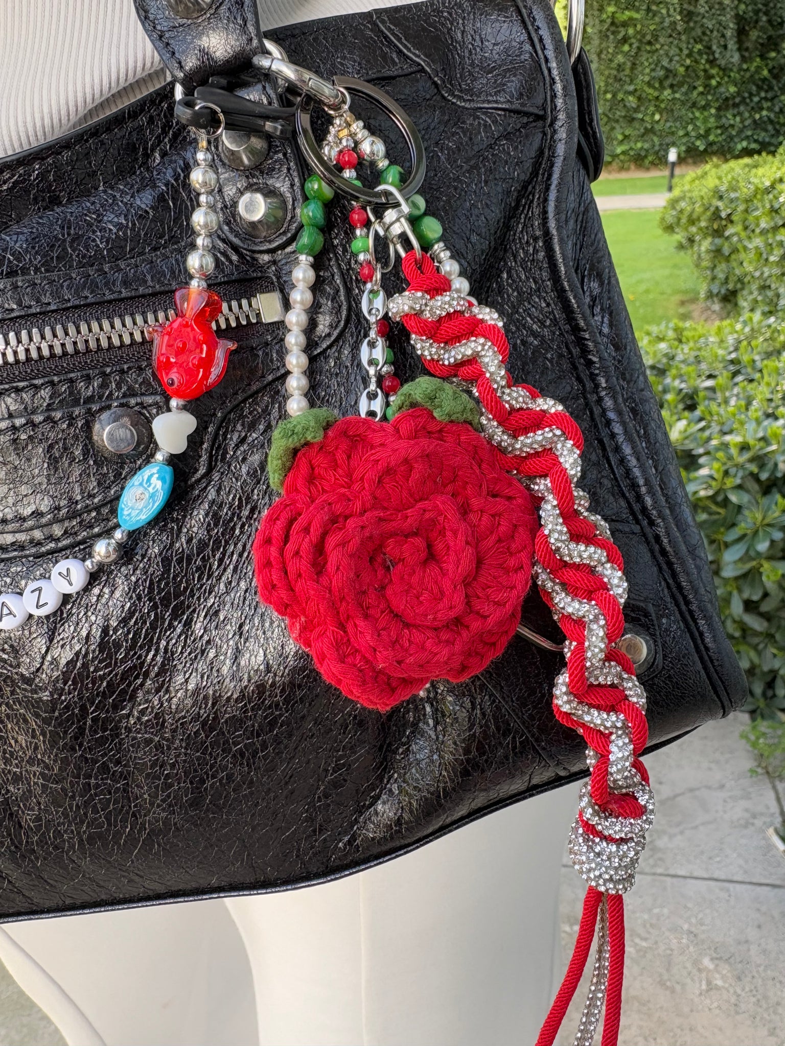 Red Rose Charm