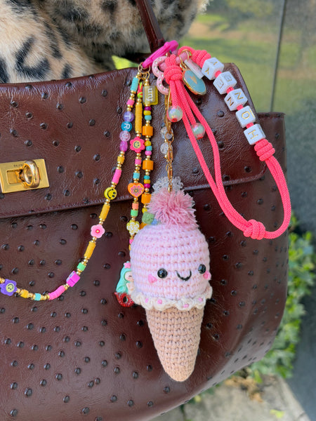 Pink Icecream Charm