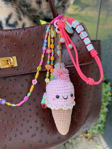 Pink Icecream Charm