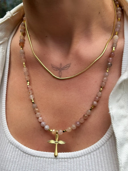 Angel Cross Kolye