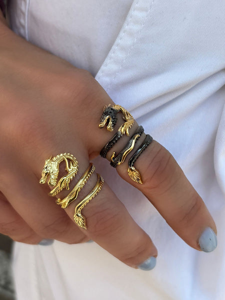 Dragon Twirl Yüzük