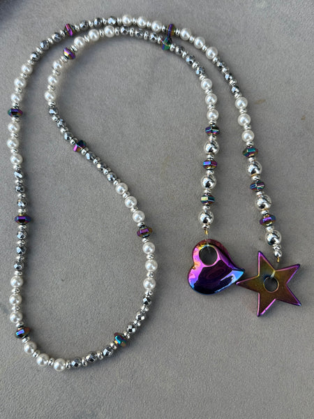Star & Heart Charm