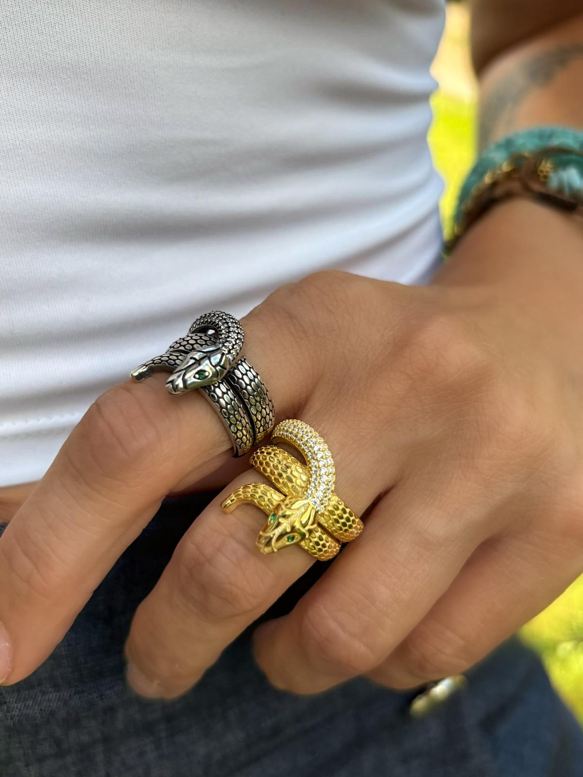 Stony Serpent Yüzük