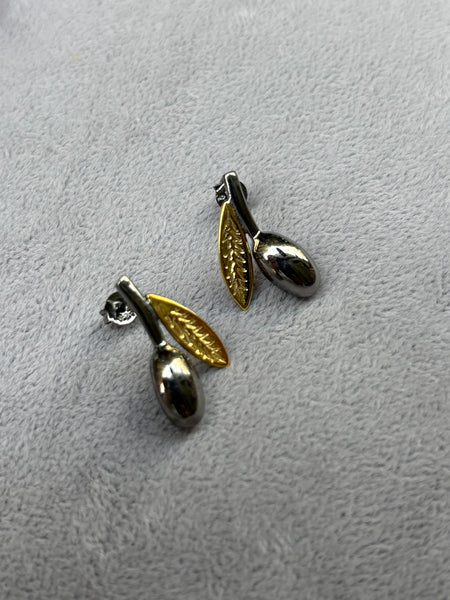 Zeytin Dalı Küpe