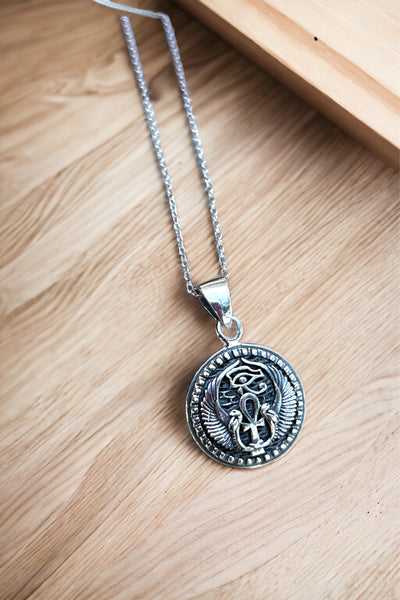 Circle Ankh Kolye