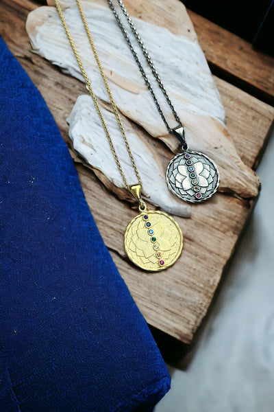 7 Çakra Lotus Kolye