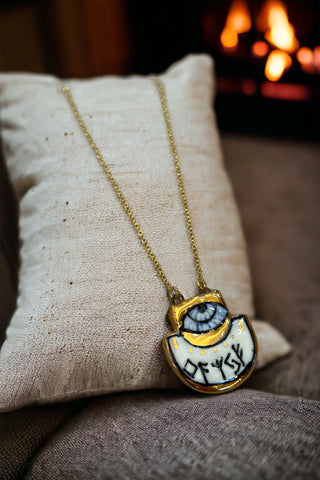 Ceramic Eye Kolye