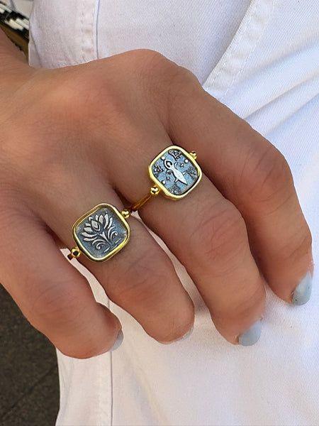 Antik Sembol Yüzük