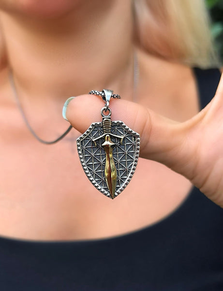 Shield & Sword Kolye