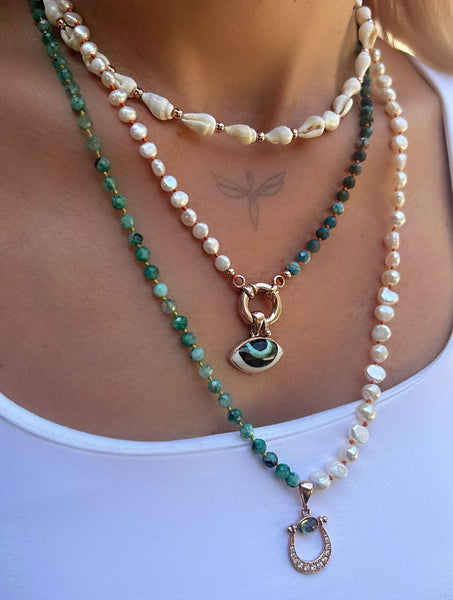 Pearls & Stones Eye Kolye