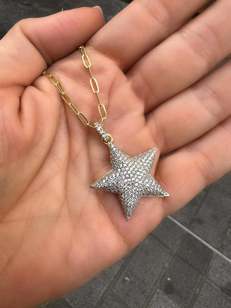 Shiny Bold Yıldız Kolye