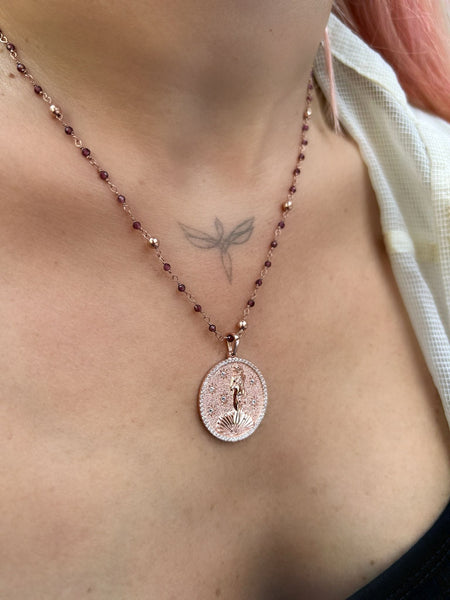 Doğal Taş Venüs Kolye