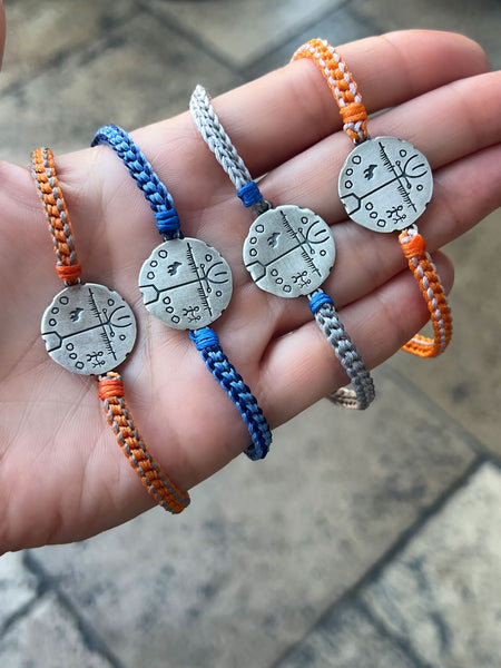 Şaman Davulu Rope Bileklik