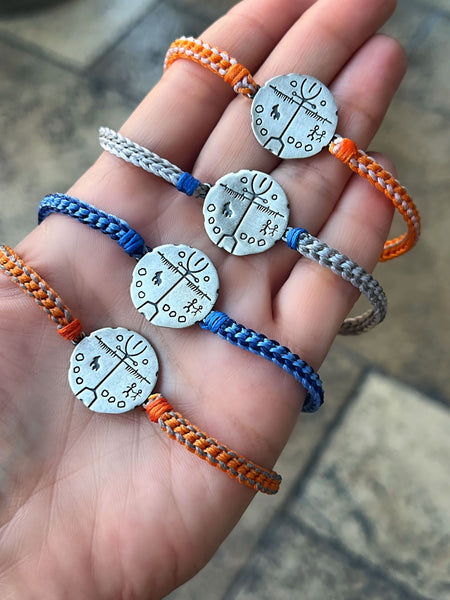 Şaman Davulu Rope Bileklik