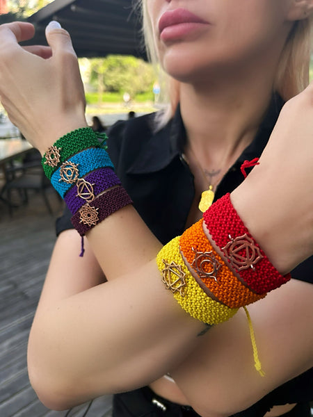 Makrome Çakra Bileklik